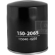 Purchase Top-Quality Oil Filter by DENSO - 150-2065 pa2