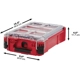 Purchase Top-Quality MILWAUKEE - 48-22-8435 - Compact Organizer pa3
