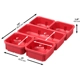 Purchase Top-Quality MILWAUKEE - 48-22-8436 - Low-Profile Compact Organizer pa4