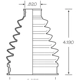 Purchase Top-Quality EMPI - 86-2454D - Outer Boot Kit pa3