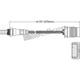 Purchase Top-Quality Oxygen Sensor by WALKER PRODUCTS - 250-24997 pa4