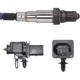 Purchase Top-Quality WALKER PRODUCTS - 250-25164 - Oxygen Sensor pa5