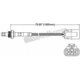 Purchase Top-Quality Oxygen Sensor by WALKER PRODUCTS - 350-33008 pa1