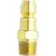 Purchase Top-Quality P-Style 3/8" (M) NPT Quick Coupler Plug in Box Package, 10 Pieces by MILTON INDUSTRIES INC - 1807 pa1