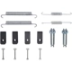 Purchase Top-Quality Parking Brake Hardware Kit by DYNAMIC FRICTION COMPANY - 370-54049 pa2