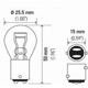 Purchase Top-Quality Parking Light by HELLA - 1034TB pa14