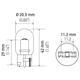 Purchase Top-Quality Parking Light by HELLA - 7440NA pa2