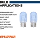 Purchase Top-Quality Lumière de stationnement par SYLVANIA - 7443ST.BP2 pa18