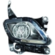 Purchase Top-Quality Passenger Side Fog Lamp Assembly - HY2593135 pa1