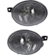 Purchase Top-Quality Passenger Side Fog Lamp Assembly - MB2593126 pa2