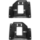 Purchase Top-Quality Passenger Side Front Bumper Bracket by SHERMAN PARTS - 580-84CR pa3