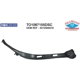 Purchase Top-Quality Passenger Side Front Bumper Bracket - TO1067155DSC pa1