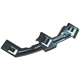 Purchase Top-Quality Passenger Side Front Bumper Cover Support - KI1043104 pa1