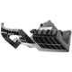Purchase Top-Quality Passenger Side Front Bumper Cover Support - LX1043103 pa4
