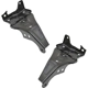 Purchase Top-Quality Passenger Side Front Bumper Cover Support - LX1043123 pa3