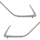 Purchase Top-Quality Passenger Side Front Bumper Molding - TO1047110C pa1