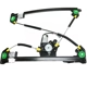 Purchase Top-Quality Passenger Side Front Door Glass Regulator by SHERMAN PARTS - 579B-910CR pa5