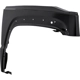 Purchase Top-Quality Passenger Side Front Fender Assembly - CH1241265C pa5
