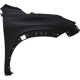 Purchase Top-Quality Passenger Side Front Fender Assembly - LX1241137C pa2