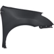 Purchase Top-Quality Passenger Side Front Fender Assembly - NI1241188PP pa2