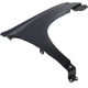 Purchase Top-Quality Passenger Side Front Fender Assembly by SHERMAN PARTS - 8211-31A-2 pa4