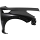Purchase Top-Quality Passenger Side Front Fender Assembly by SHERMAN PARTS - INQX8018-31Q-2 pa2