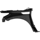 Purchase Top-Quality Passenger Side Front Fender Assembly by SHERMAN PARTS - INQX8018-31Q-2 pa5