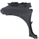 Purchase Top-Quality Passenger Side Front Fender Assembly - TO1241241 pa2