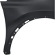 Purchase Top-Quality Passenger Side Front Fender Assembly - TO1241245 pa2