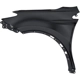 Purchase Top-Quality Passenger Side Front Fender Assembly - TO1241245 pa3