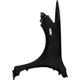 Purchase Top-Quality Passenger Side Front Fender Assembly - AC1241129C pa3