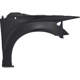 Purchase Top-Quality Passenger Side Front Fender Assembly - CH1241250 pa1