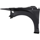 Purchase Top-Quality Passenger Side Front Fender Assembly - CH1241250 pa5