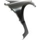 Purchase Top-Quality Passenger Side Front Fender Assembly - HO1241169 pa3