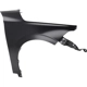 Purchase Top-Quality Passenger Side Front Fender Assembly - HO1241201 pa1