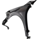 Purchase Top-Quality Passenger Side Front Fender Assembly - HO1241201 pa3