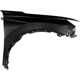 Purchase Top-Quality Passenger Side Front Fender Assembly - HO1241204 pa3