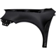 Purchase Top-Quality Passenger Side Front Fender Assembly - VW1241137 pa2