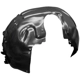 Purchase Top-Quality Passenger Side Front Fender Inner Panel - CH1249162 pa1