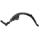 Purchase Top-Quality Passenger Side Front Fender Inner Panel by SHERMAN PARTS - 2817B-24Q-2 pa3