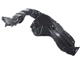 Purchase Top-Quality Passenger Side Front Fender Inner Panel by SHERMAN PARTS - 3467-24AQ-2 pa3
