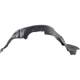 Purchase Top-Quality Passenger Side Front Fender Inner Panel by SHERMAN PARTS - 6611AA-24-2 pa3