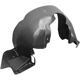 Purchase Top-Quality Passenger Side Front Fender Inner Panel by SHERMAN PARTS - 701A-24R pa1