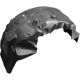 Purchase Top-Quality SHERMAN PARTS - CH250019-24R - Front Passenger Side Fender Liner pa1