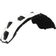 Purchase Top-Quality Passenger Side Front Fender Inner Panel - FO1249224 pa1
