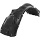 Purchase Top-Quality Passenger Side Front Fender Inner Panel - HO1249196C pa4