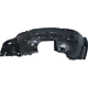 Purchase Top-Quality Passenger Side Front Fender Inner Panel - HO1249201 pa2