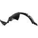 Purchase Top-Quality Passenger Side Front Fender Inner Panel - HO1249205 pa4