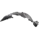Purchase Top-Quality Passenger Side Front Fender Inner Panel - HO1249208 pa2