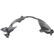 Purchase Top-Quality Passenger Side Front Fender Inner Panel - HO1249208 pa5